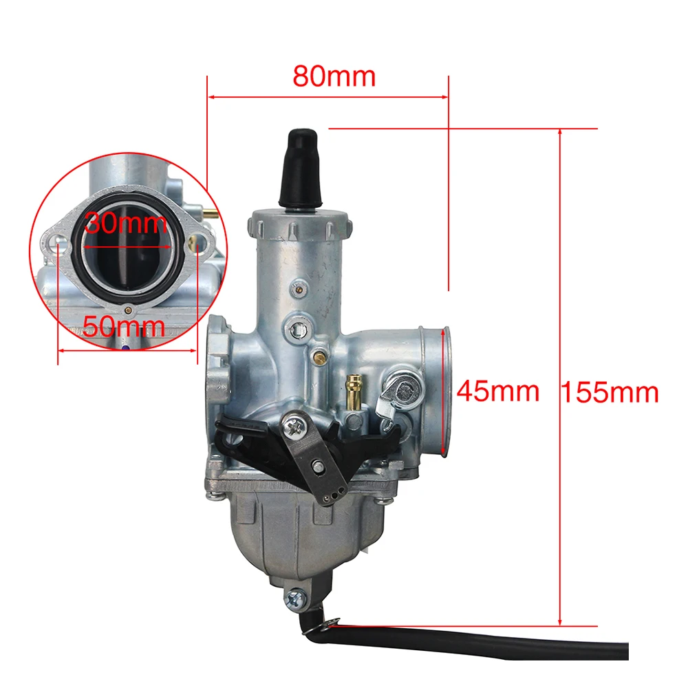 Карбюратор для мотоцикла Mikuni VM26 PZ30 30 мм карбюратор 150-250 куб. См внедорожника