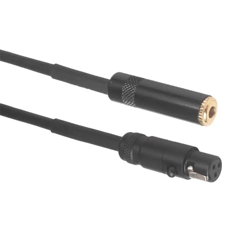 

Мини XLR 3pin гнездо до 3,5 мм гнездо аудио кабель адаптер для наушников двунаправленного преобразования провода 0,3 м/1 м/2 м