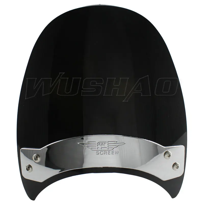 Ветровое стекло ветровой экран для 1985-2007 Yamaha V-max Vmax 1200 VMX1200 Virago XV 250 535 XV535 XV250 фиксированное переднее вилочное крепление экрана