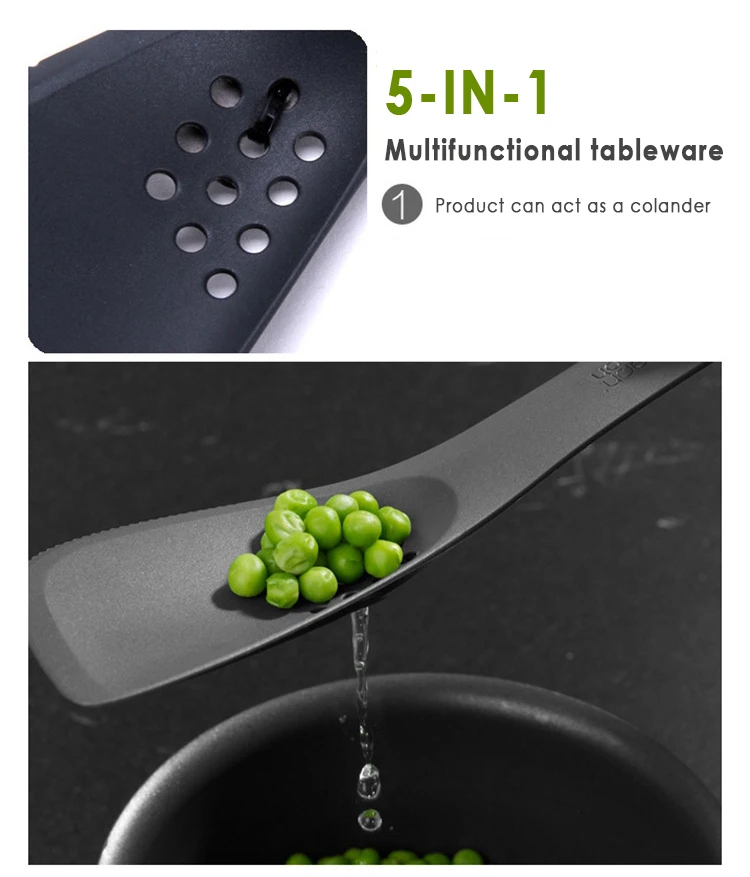 5 в 1 многофункциональная лопатка Черпак турнеры гаджеты кухонные инструменты