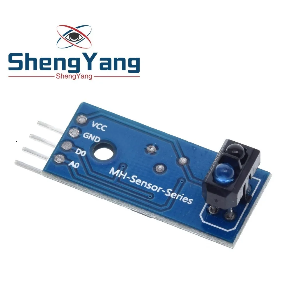 1 шт. ShengYang TCRT5000 инфракрасный светоотражающий ИК-фотоэлектрический переключатель Барьер Линия трек модуль датчика синий