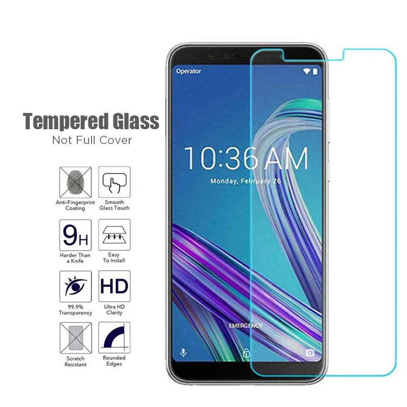 Закаленное стекло Для Zenfone ZB570TL ZB601KL ZB631KL ZB633KL ZB634KL Защита экрана для ZC451TG ZC500TG ZC520KL