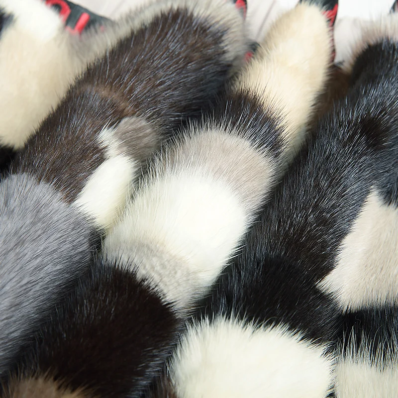 Мужская кожаная куртка с подкладкой из меха норки