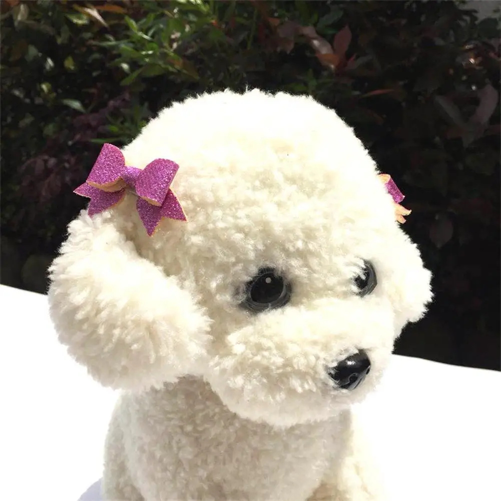 AsyPets бант для питомца Головные Уборы Заколка волос собак костюм кошек Аксессуары