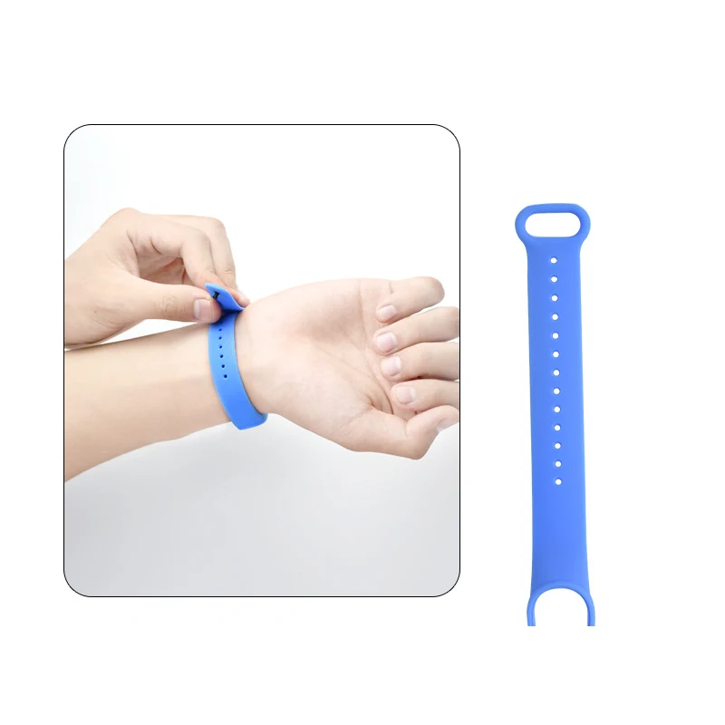 

Strap for Xiaomi Mi Band 6 5 4 3 Sport Wristband Silicone Bracelet Mi Band 3 4 Band5 replacement straps For mi band 6 watch band