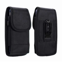 universal nylon holster for iphone samsung huawei xiaomi doogee mens waist pack belt clip bag for 3 5 6 3 inch mobile phones