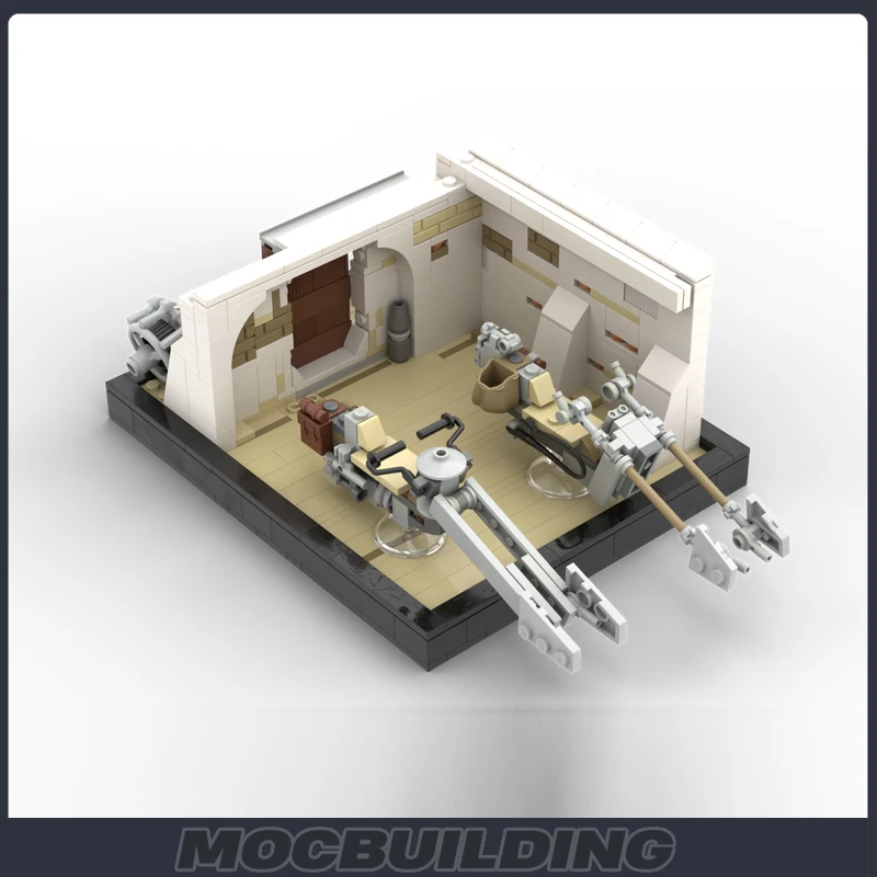 Конструктор Звёздного фильма эксперт-конструктор MOC карликовый дроид воздушный