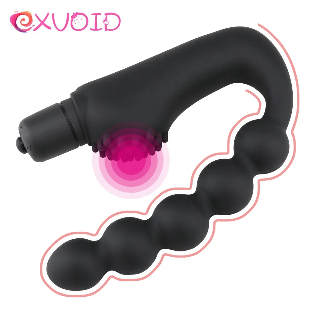 Силиконовый анальный вибратор EXVOID Анальный массажер простаты товары для