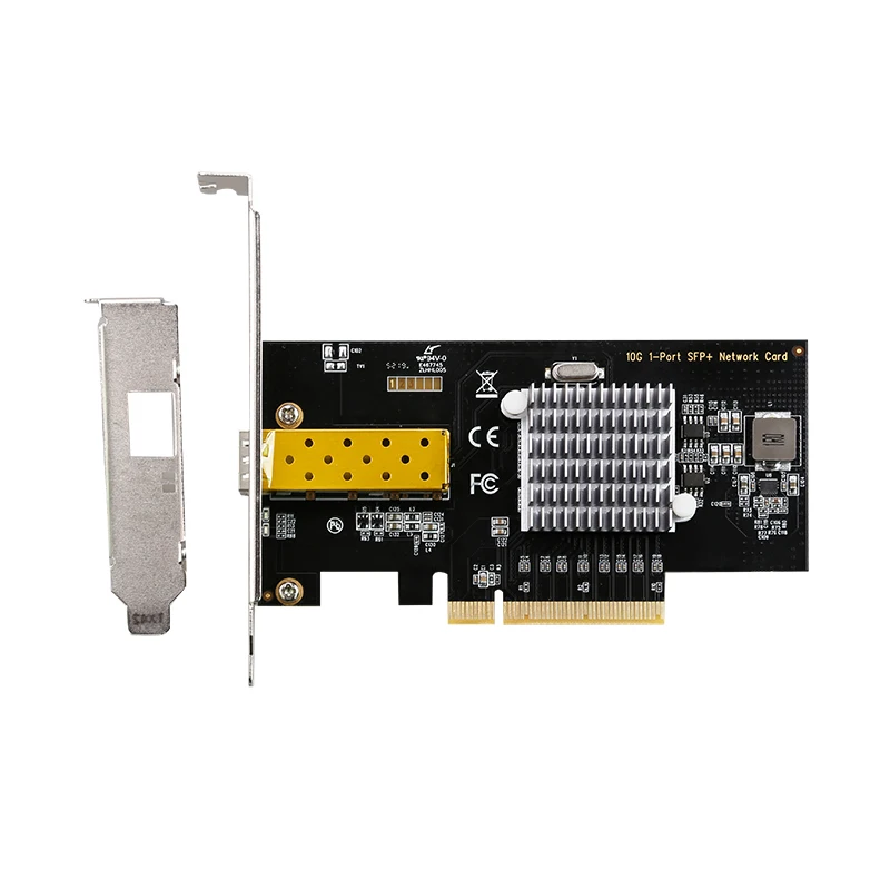 Сетевая карта PCI Express 10 Гбит/с сетевой адаптер чипсетом Intel 82599 | Компьютеры и офис