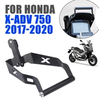 motorcycle expansion mobile phone navigation bracket stand holder gps plate handlebar for honda x adv 750 xadv xadv750 2017 2020