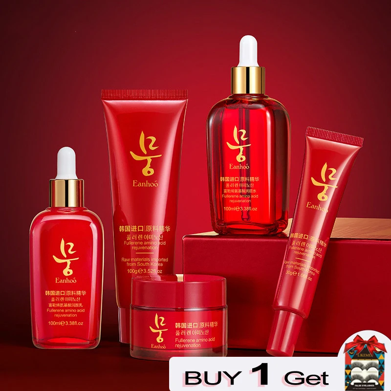 Корейский уход за кожей наборы продуктов Сыворотка для лица крем против