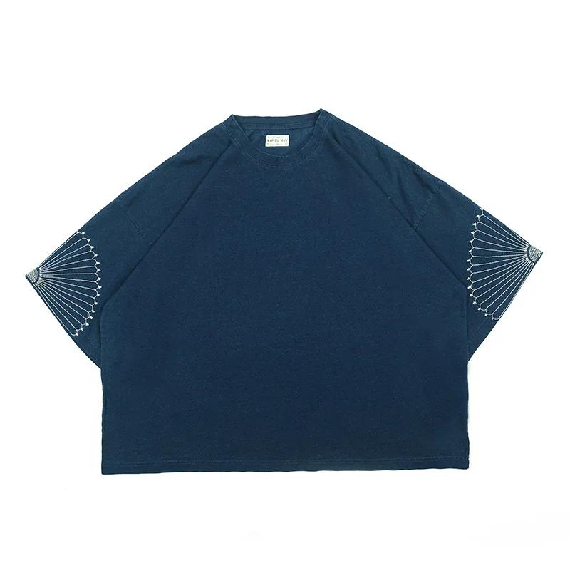 

Fgss men's wear new fashion brand Hirata Tianzhu cotton embroidered half sleeve T-shirt for men in spring and summer of 2021