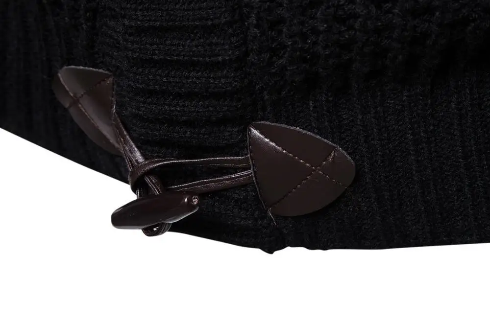 Мужские свитера 2019 осень зима модные повседневные облегающие хлопковые вязаные