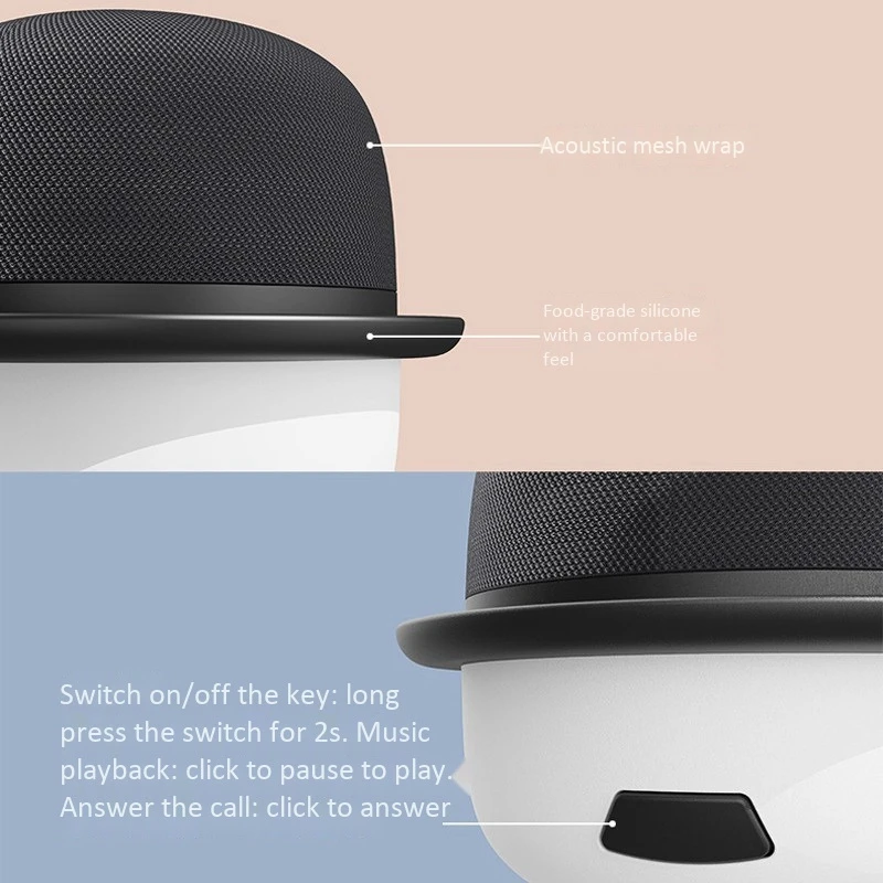 Маленькие динамики Creative Hat мужские Bluetooth-динамики беспроводные портативные