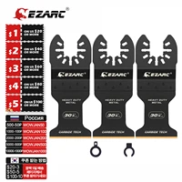 ezarc carbide tooth blade oscillating saw blades 3pcmultitool oscillating tool accessories for cutting metalsteel nailsscrews