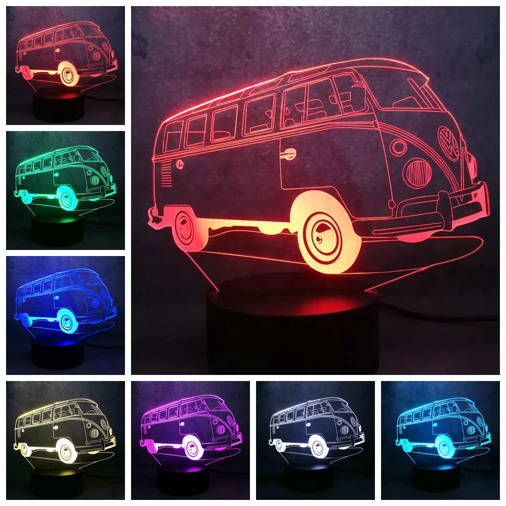 Скандинавский удобный автобусный лимузин крутой ретро мотоцикл креативный