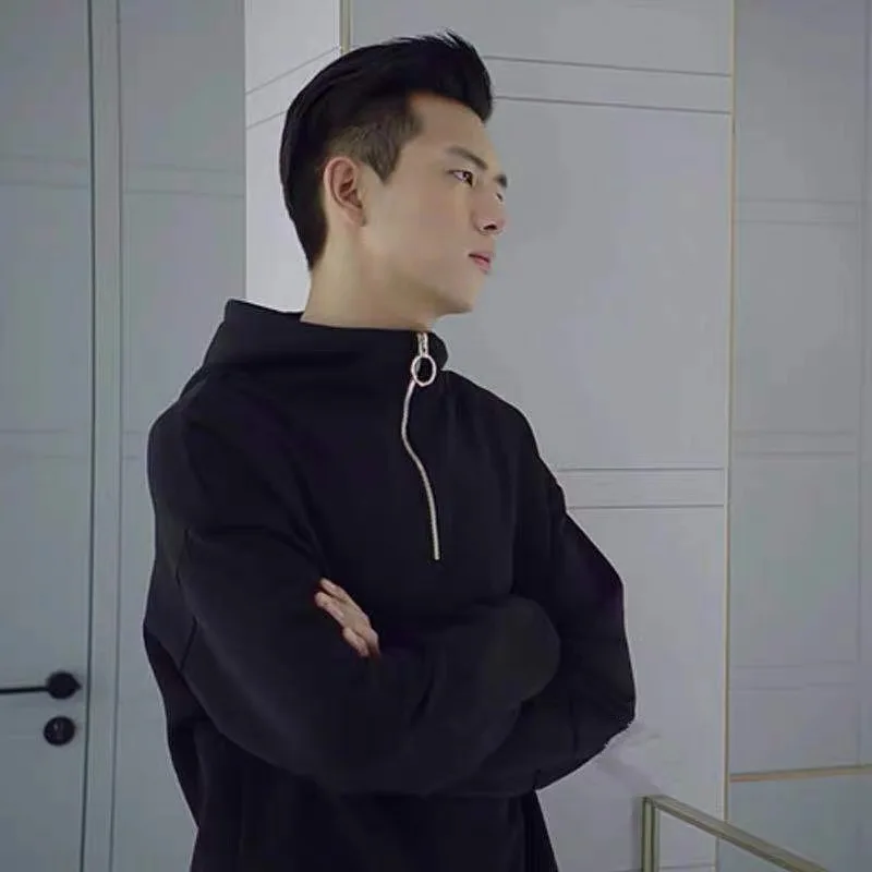 Go Go Squid! Li Xian Wang Yibo Nam Joo Hyuk Style Solid Hoodies Sweatshirts Women Men Couple Zipper Hooded Tops Thick Pullovers