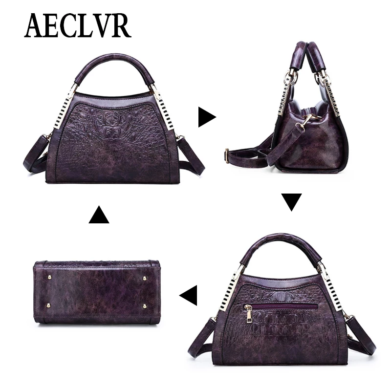 Женская сумка кожаная на плечо женская через повседневная известный бренд