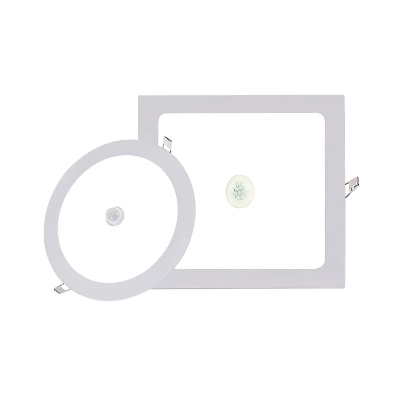 Ультратонкая светодиодная панель с датчиком движения потолочные светильники