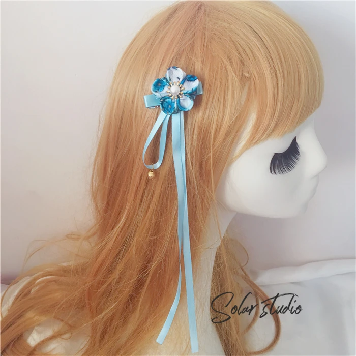 Детский головной убор ручной работы милое кимоно Cheongsam Sakura для девочек заколка