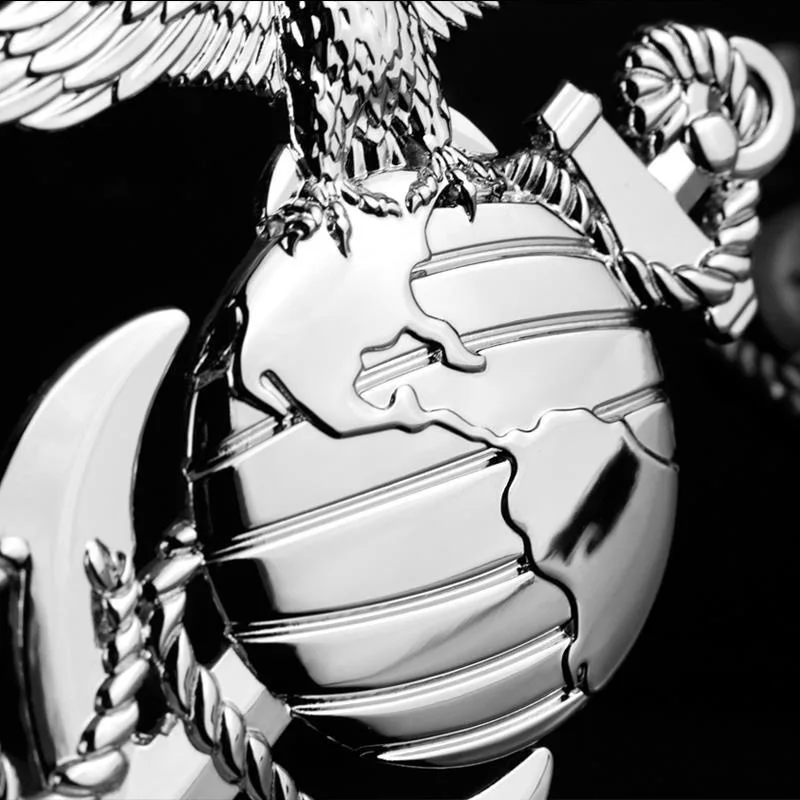 10x Автомобильная наклейка World Marine Insignia 3D металлическая эмблема Орел пистолет