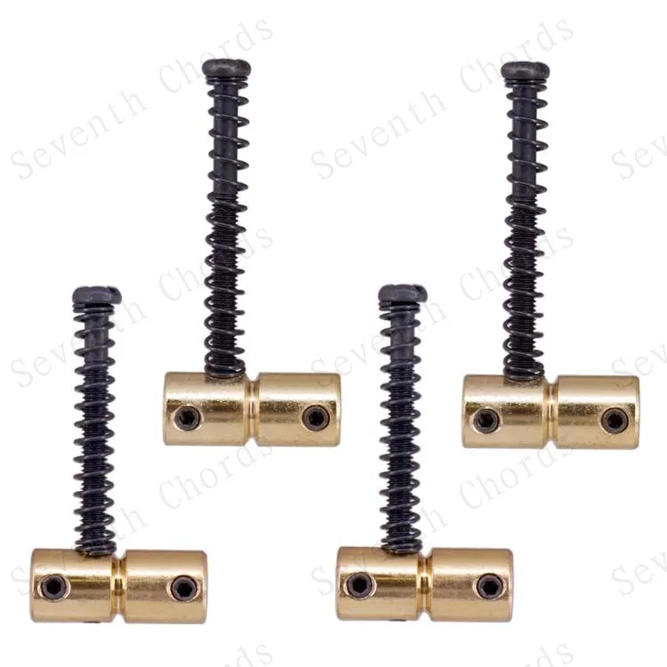 Набор из 4 сменных мостовых сиденья для бас-гитары (2 длинных винта и 2 коротких