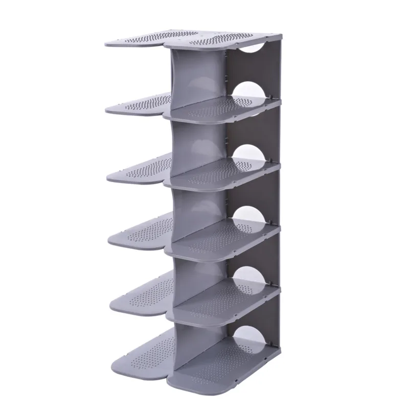 

CellDeal, самодельная сборка, 6-слойный Штабелируемый органайзер для обуви, стойка для обуви, компактная вешалка для обуви, шкаф для обуви