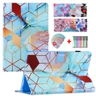 Кожаный чехол для Samsung Tab A7 Lite 8,7, чехол для планшета 2021 SM-T220 225, защитный чехол для Galaxy Tab A7, чехол 10,4 дюйма, фотография + подарок