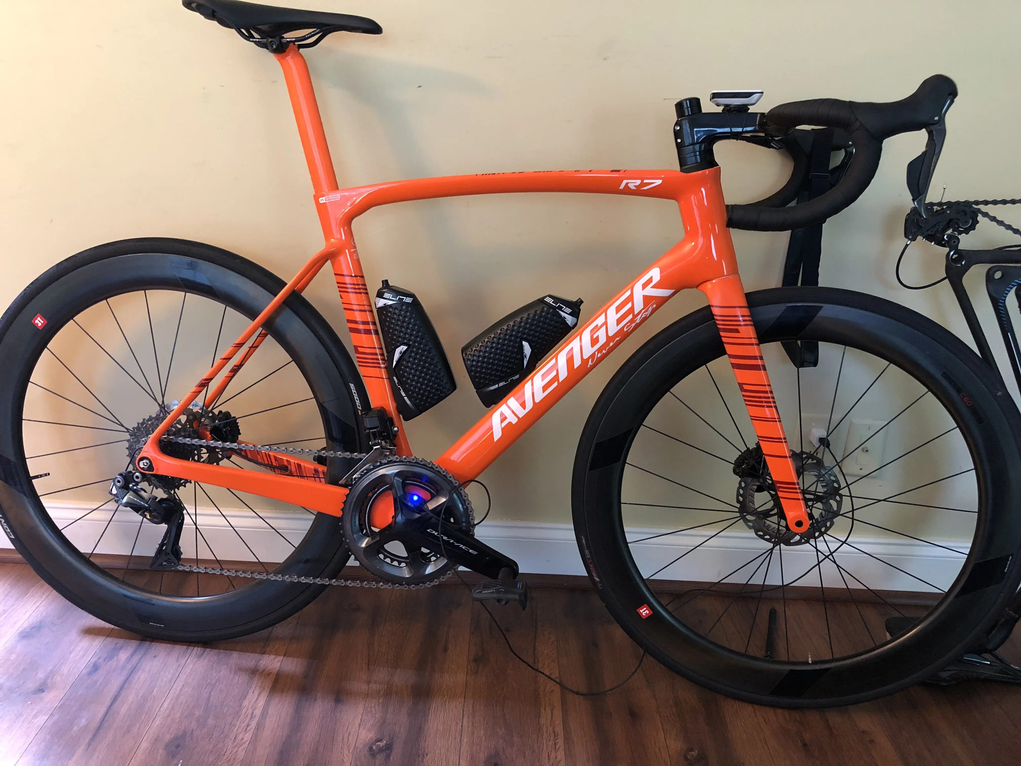 Карбоновая рама для велосипеда с рисунком Мстителей R7 внутренним кабелем