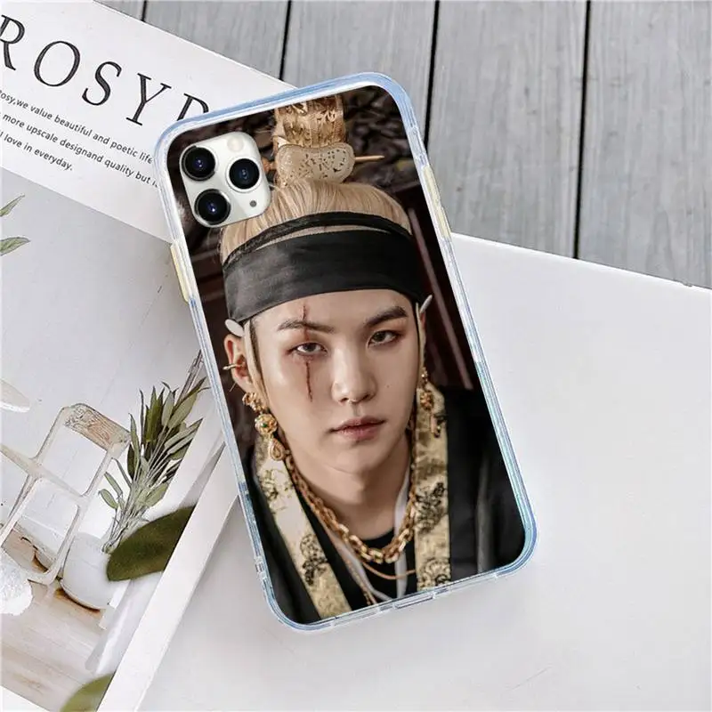 

Agust D kpop group song Phone Case for iPhone 11 12 pro XS MAX 8 7 6 6S Plus X 5S SE 2020 XR mini luxury shell funda