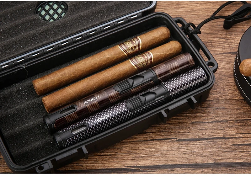 

Metal Torch Gas Lighters Portable Pen Spray Gun Butane Lighter Kitchen Cooking Jet Turbo Windproof Lighters Refillable With Ciga