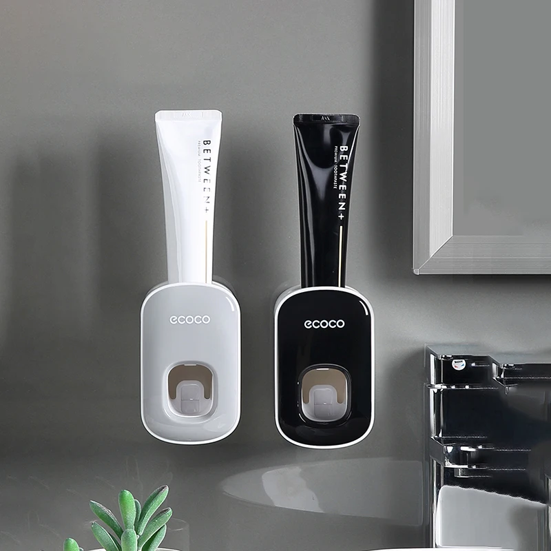 Набор аксессуаров для ванной комнаты ECOCO автоматическая дозатор зубной пасты