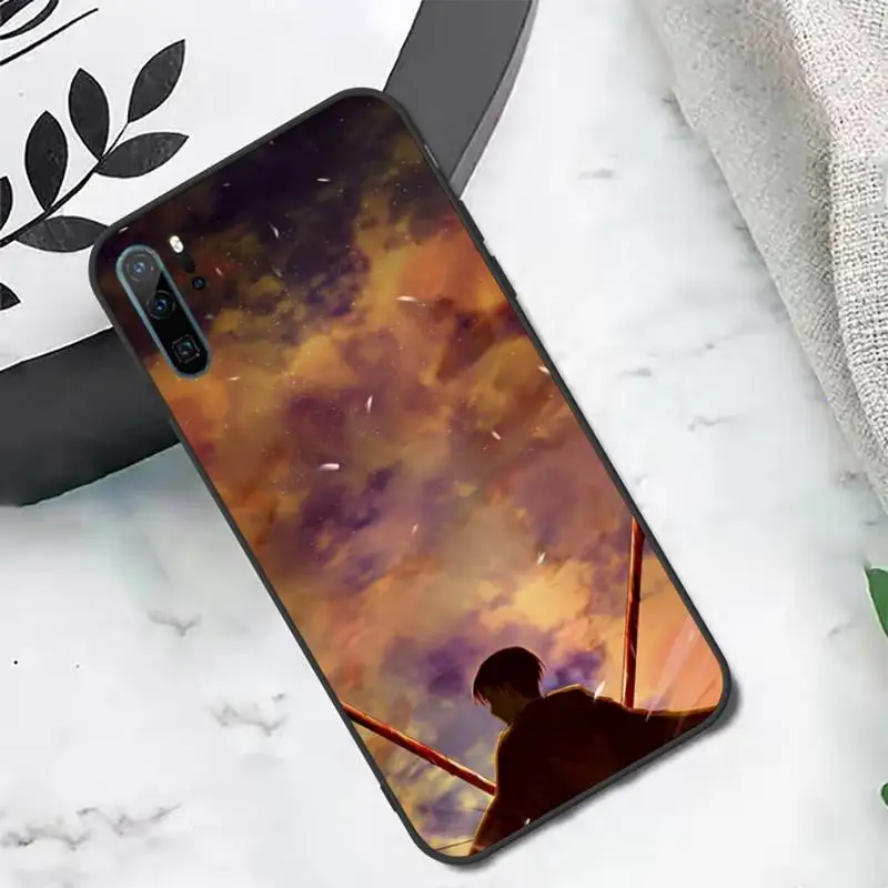 

Anime attack on Titan Phone Case For Huawei P20 P30 P40 lite Pro P Smart 2019 Mate 10 20 Lite Pro Nova 5t