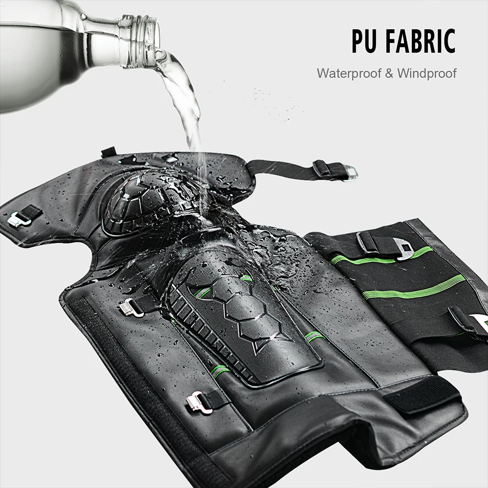 2 шт. водонепроницаемые флисовые наколенники для мотоцикла с отражающей полосой |