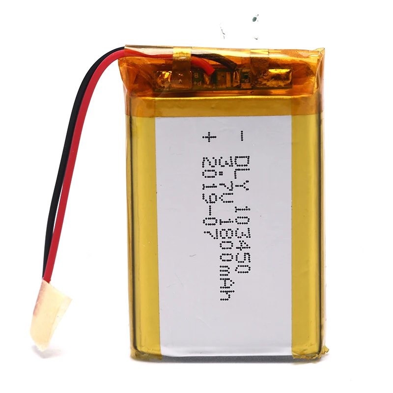 Новый 1 шт. 3 7 V 1800mAh Li-Po аккумуляторная батарея 103450 для DVD GPS PDA наушники |
