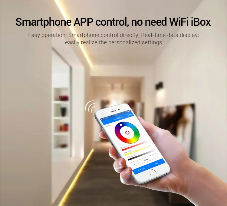 Miboxer WL5 5 в 1 Wi Fi светодиодный Управление DC12 ~ 24V 15A Mi светильник для 3528 5050 CCT тусклый
