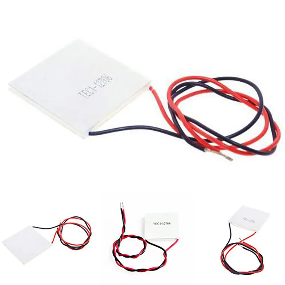 

Hot Sales Heat Sink 12V 5A TEC1-12706 Thermoelectric Cooler Cooling Peltier Plate Module