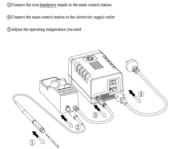 LEISTO паяльная станция 75 Вт 220 В без свинца цифровая сварочная для телефона IPad