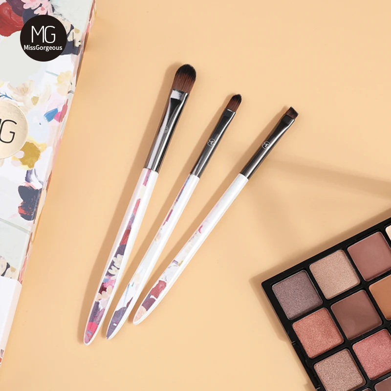 Бренд Miss Gorgeous 3 шт. набор кистей для макияжа Косметический консилер подводка глаз