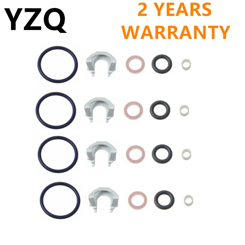 

03H198149 4Set Fuel Injector Seal Repair Kit For VW Passat Touareg 2006--2017 Audi Q7 2007--2015 3.6L 03H198149A 03H 198 149