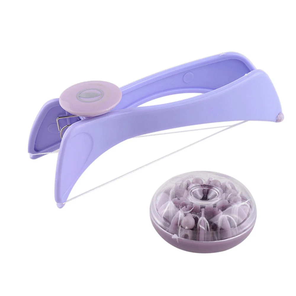 

Mini Women Facial Hair Remover Spring Threading Face Defeatherer For Cheeks Eyebrow Makeup Beauty Tool