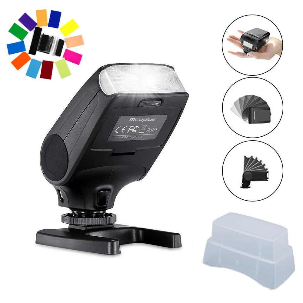 Флэш-вспышка Meike MK320 для фотовспышки Olympus | Электроника