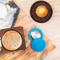 refillable coffee capsules for nespresso zenius coffee filter reusable espresso crema maker