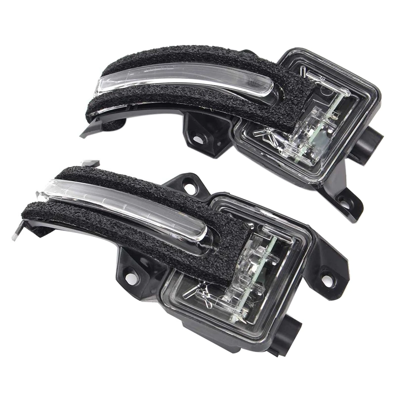 

1Set Car Door Side Rearview Cover with Turn Signal Mirror Light for Honda Civic 10Th 4-Door Sedan -