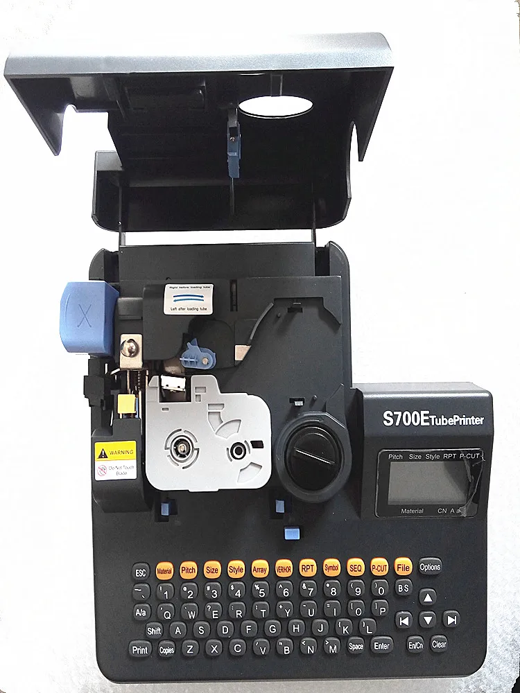 Подключение к ПК редактор на английском языке Линейный Маркер кабель ID принтер