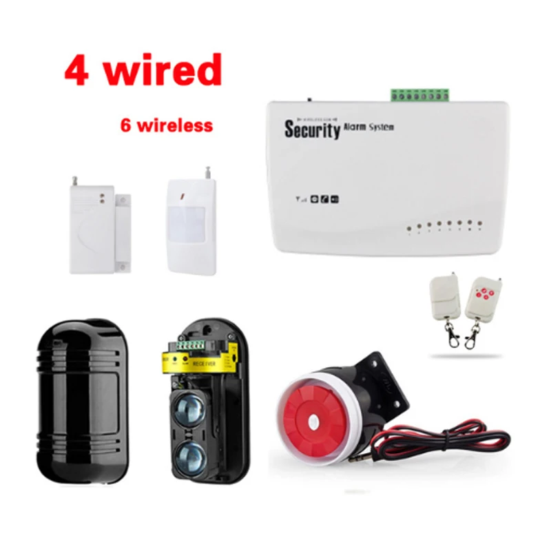 Инфракрасный датчик наружного обнаружения наружной периметры стены ограждения