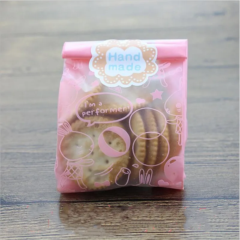 10 шт. Рождественский пакет для выпечки Снежинка хрустящий пакетик печенья Chewy