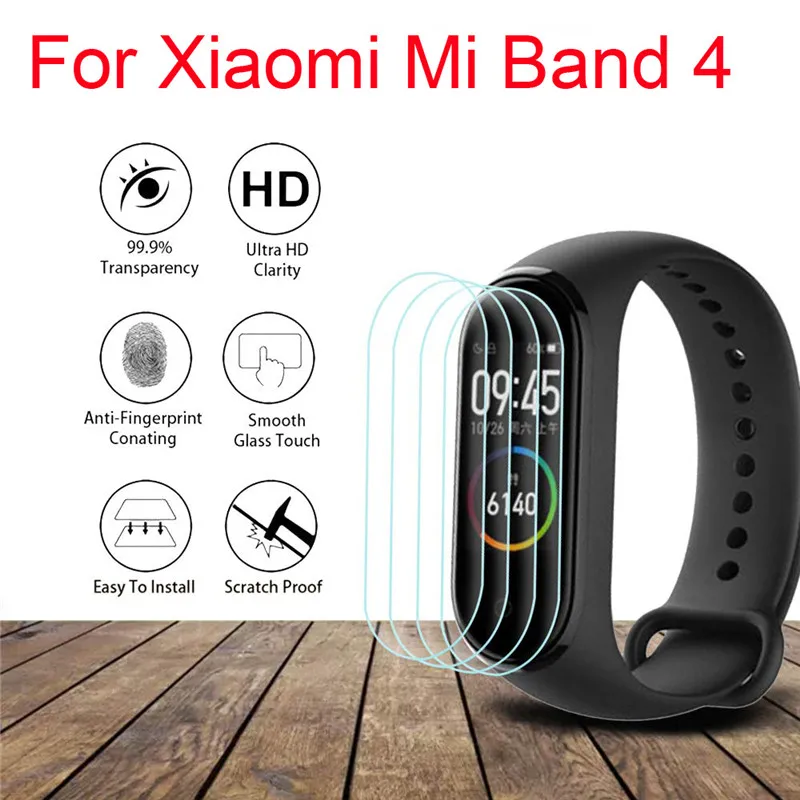 Защитная пленка для Xiaomi Mi Band 4 защитная экрана mi watch (не стекло)|Защитные стёкла и