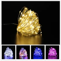led fairy lights copper wire string 12510m holiday outdoor lamp garland luces for christmas tree new year 2022 decor