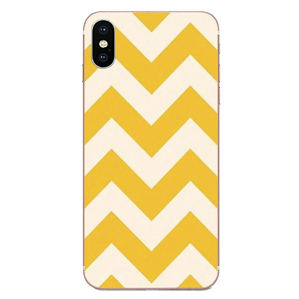 Желтый Zigzags Streak сладкий простой жизни мягкий телефон Куинн для Xiaomi Redmi Note 2 3 3S 4 4A 4X5